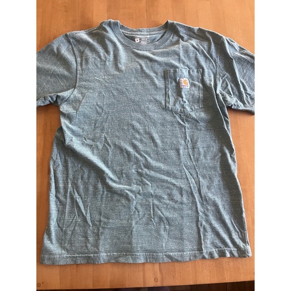 Carhartt Other - Carhartt Loose Fit Heavyweight Short Sleeve Pocket T-Shirt Men's Sz M Green
